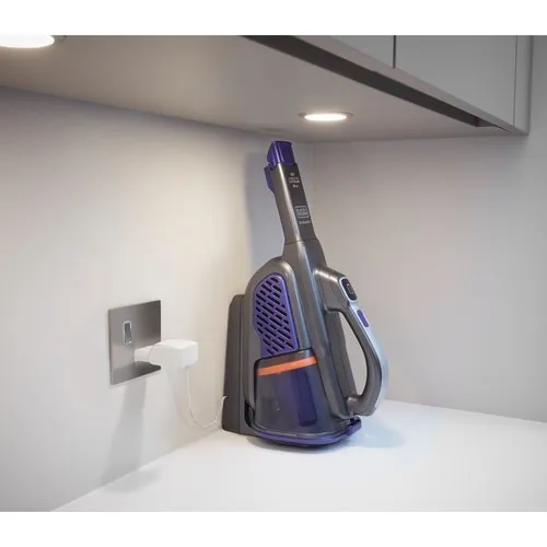 Black+Decker Dustbuster Pet BHHV520BFP 2Ah 0.7L Handheld vacuum cleaner, Black, Violet