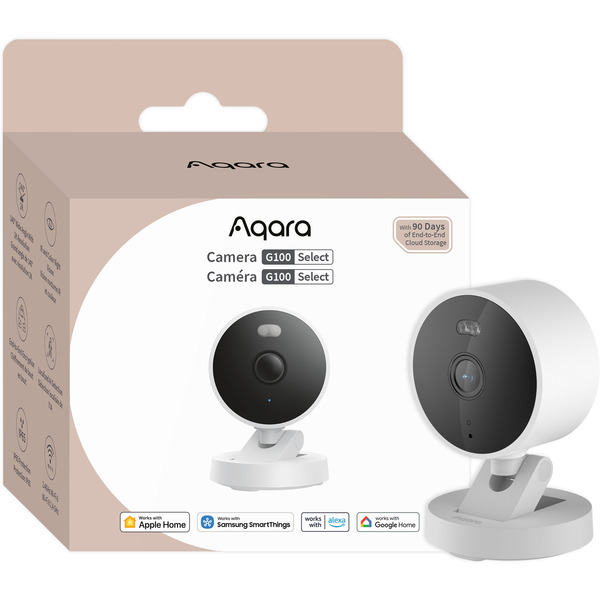 Aqara Camera G100 Select - surveillance security camera, White