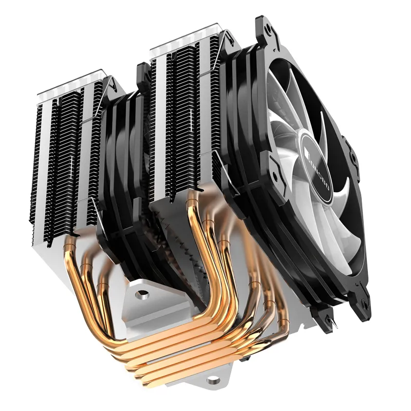 Jonsbo CR-2000 GT, ARGB - CPU cooler, svart