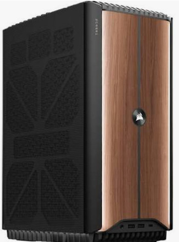 CORSAIR ONE a600 AMD Ryzen 7 9800X3D, 32GB, 2TB, RTX 5080, Win 11 Home Mini PC, Dark Wood