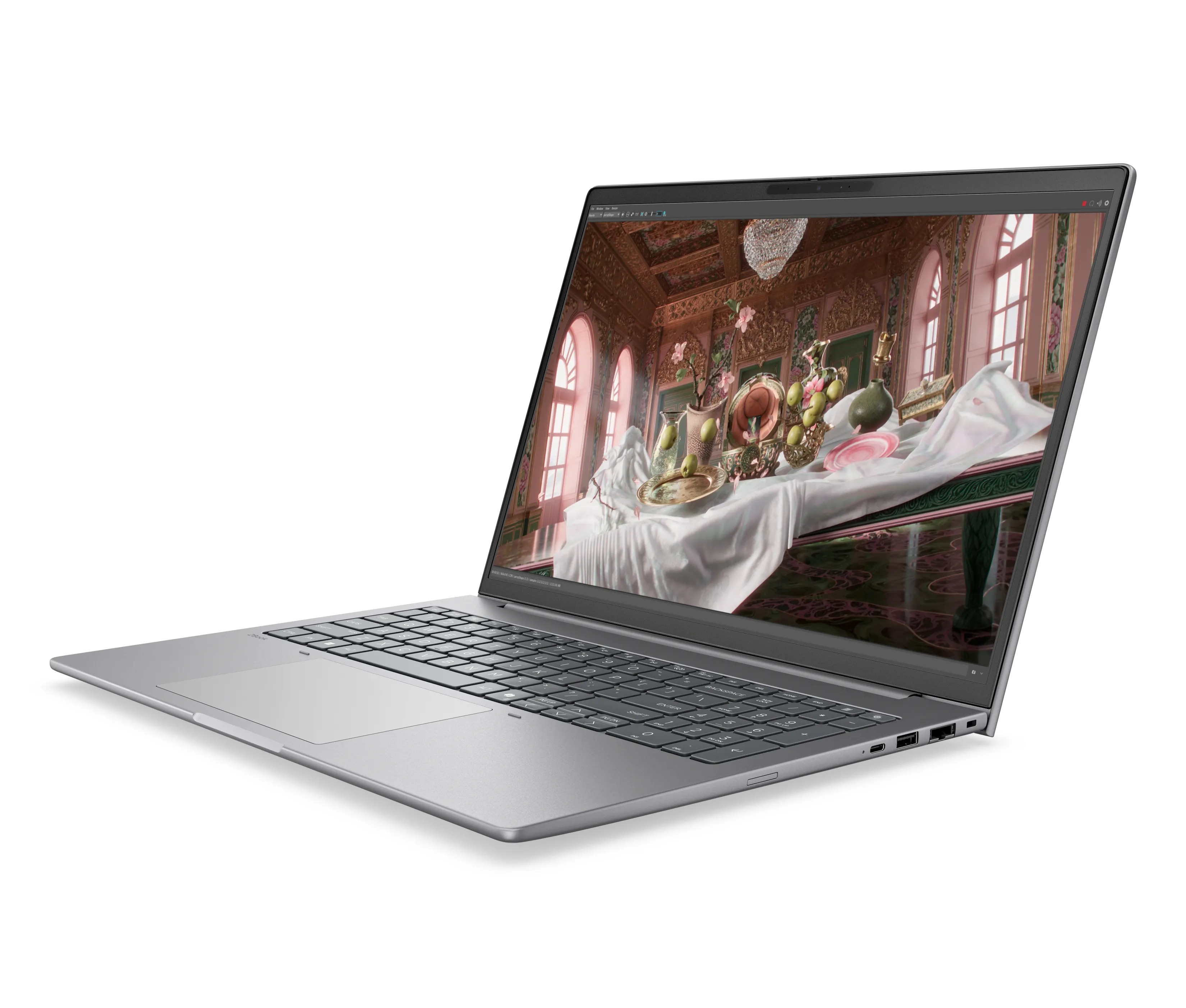 HP ZBook 8 G2a 16" Ryzen AI 9 HX PRO 470, 64 Gt, 1 Tt, Radeon, Win 11 Pro -kannettava, meteorinhopea