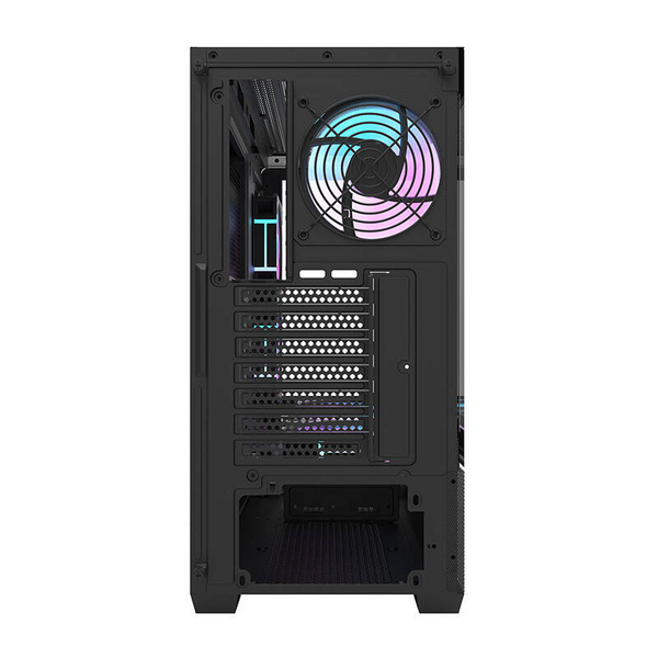 DARKFLASH DS900 Air Midi-Tower Case with window and RGB lighting, Black