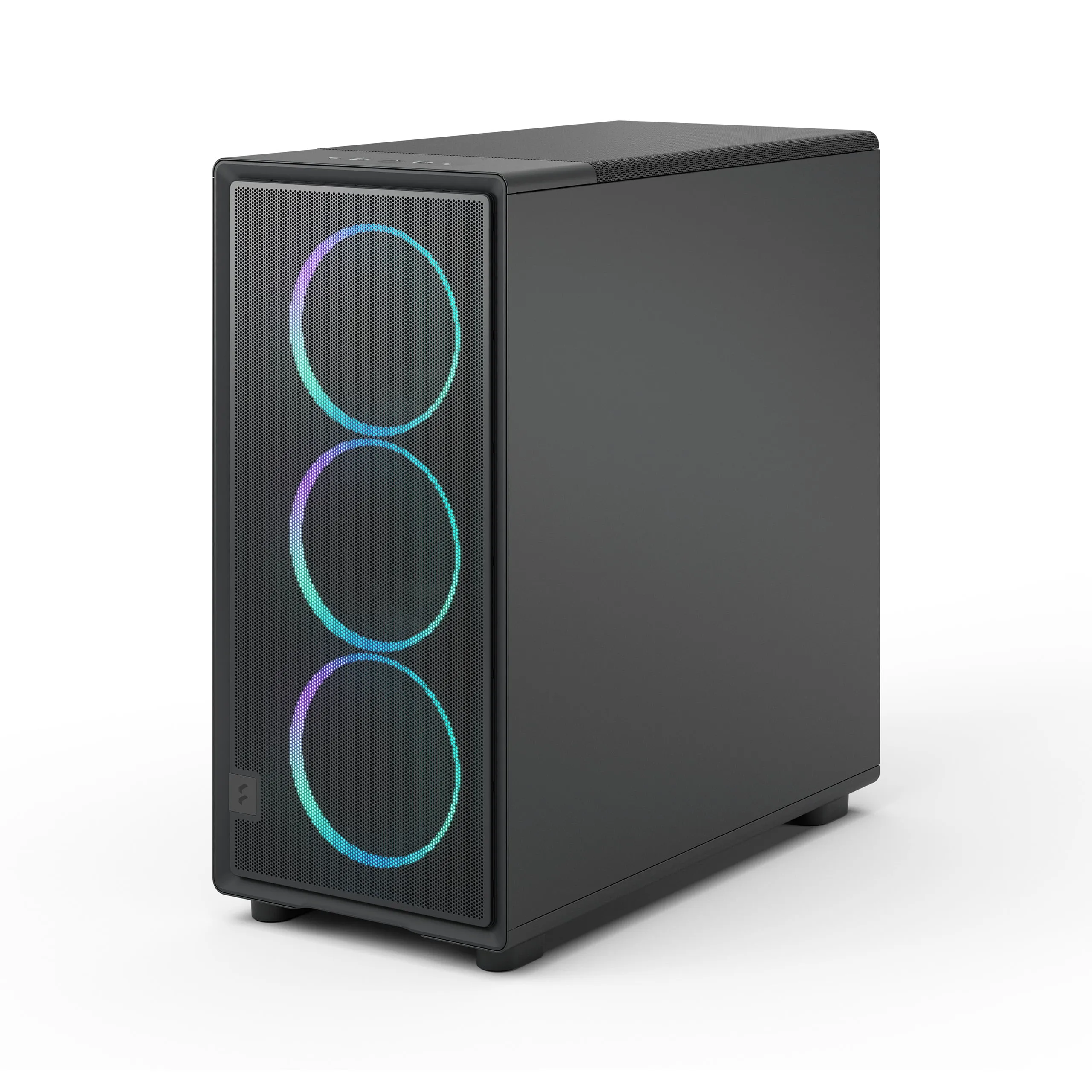 Fractal Design Epoch XL Full-Tower Case with RGB lighting and light tinted window, Black