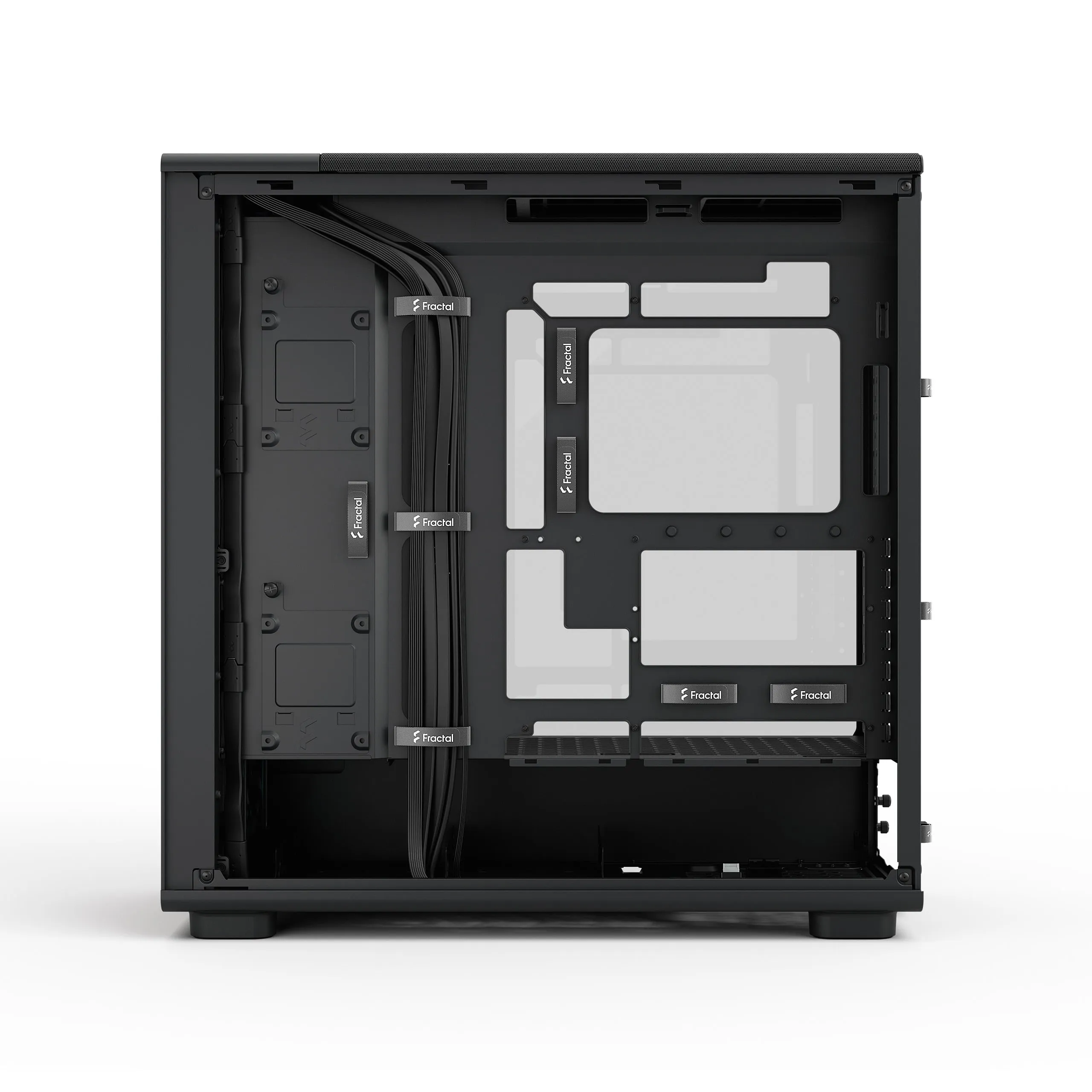 Fractal Design Epoch XL Full-Tower Case with RGB lighting and light tinted window, Black