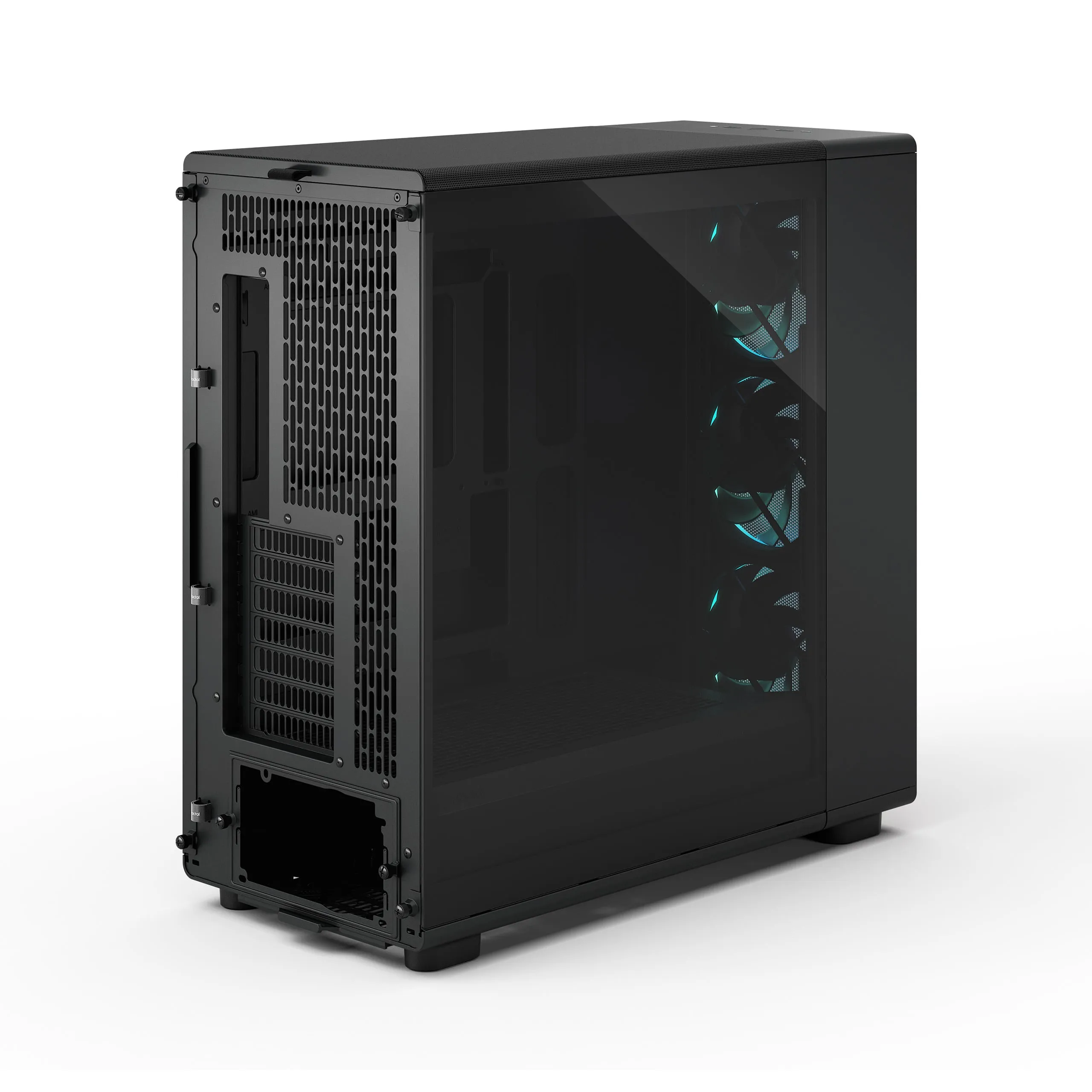 Fractal Design Epoch XL Full-Tower Case with RGB lighting and light tinted window, Black
