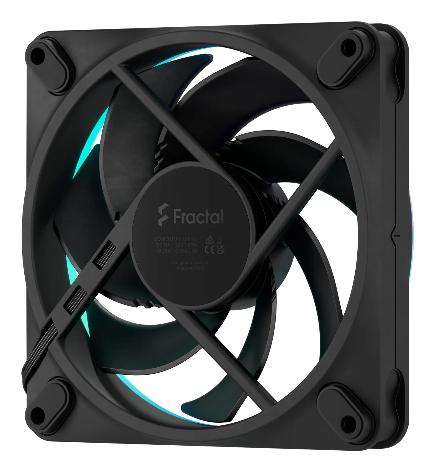 Fractal Design Momentum 12 RGB - case fan, black