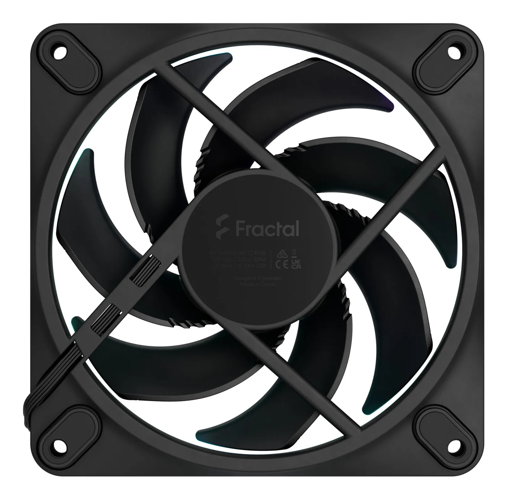 Fractal Design Momentum 12 RGB - case fan, black