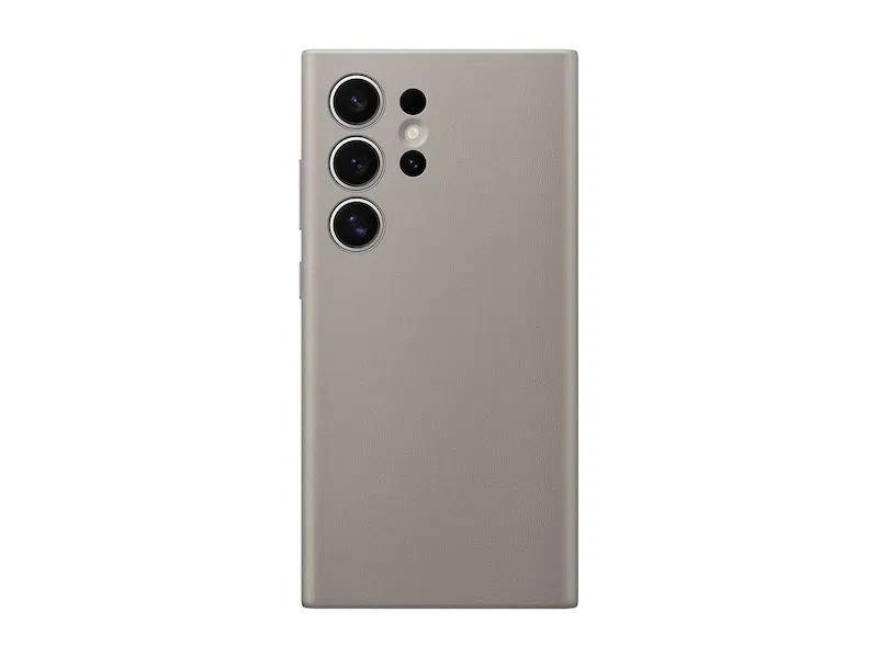 Samsung Galaxy S24 Ultra Leather Case, Taupe