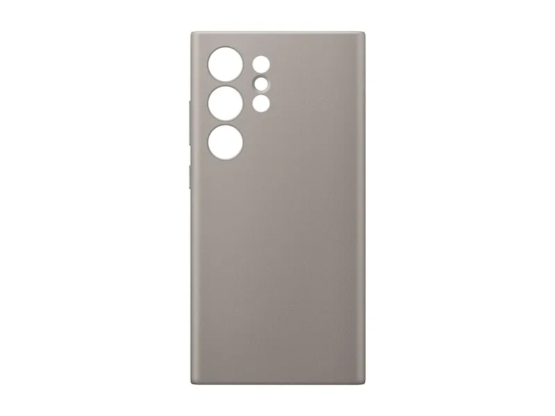 Samsung Galaxy S24 Ultra Leather Case, Taupe