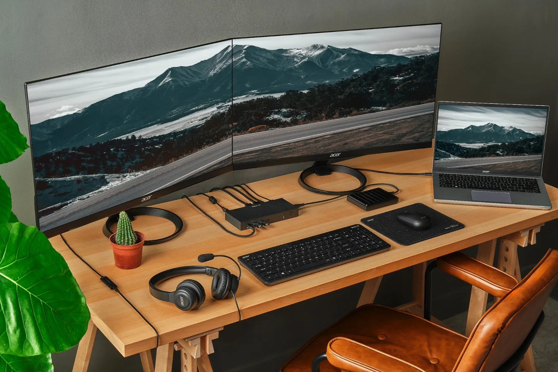 Acer GP.HDS11.02D Headset, Black