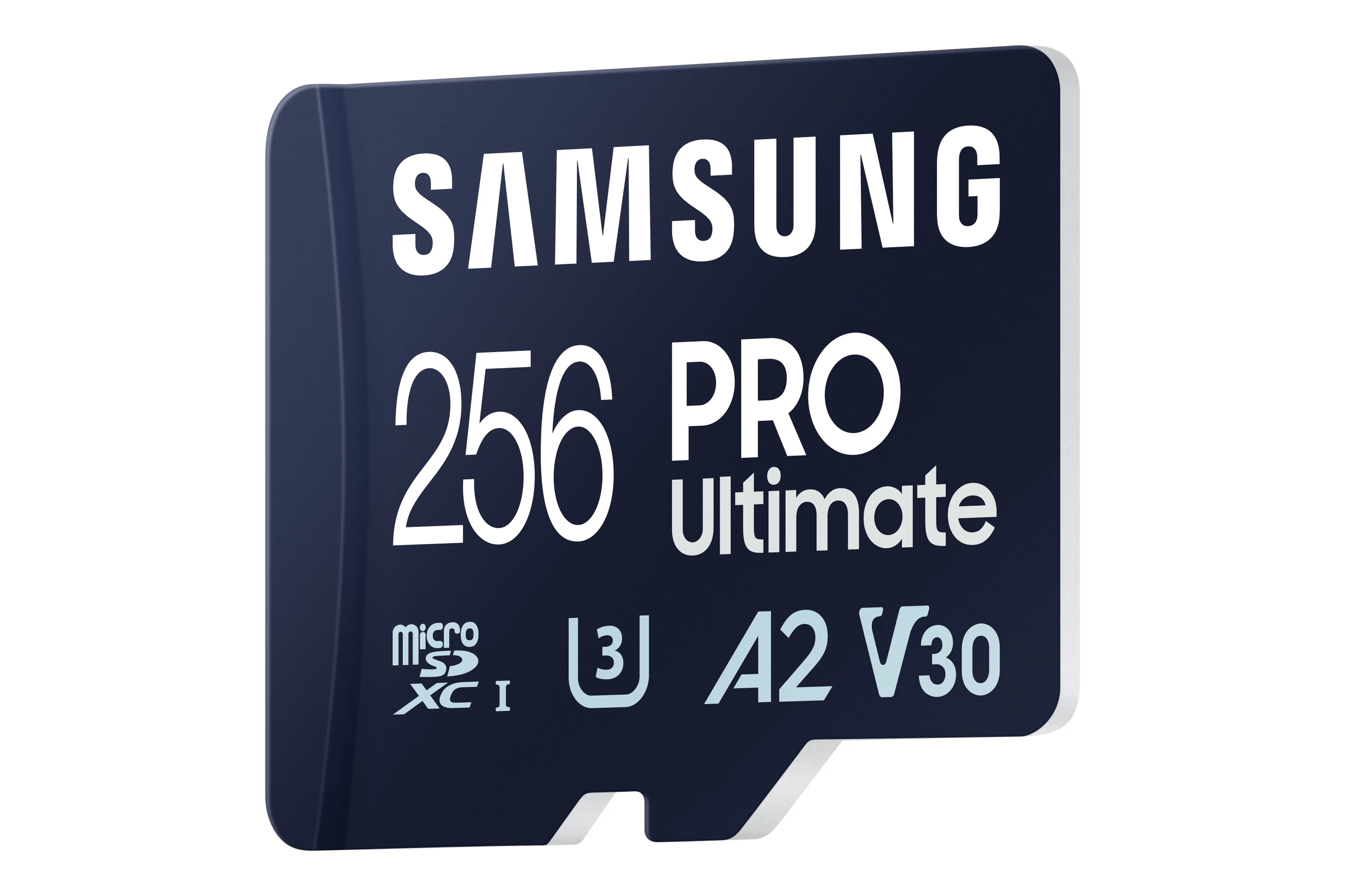 Samsung PRO Ultimate 256GB MicroSDXC UHS-I U3 V30 A2 card with SD adapter, Blue