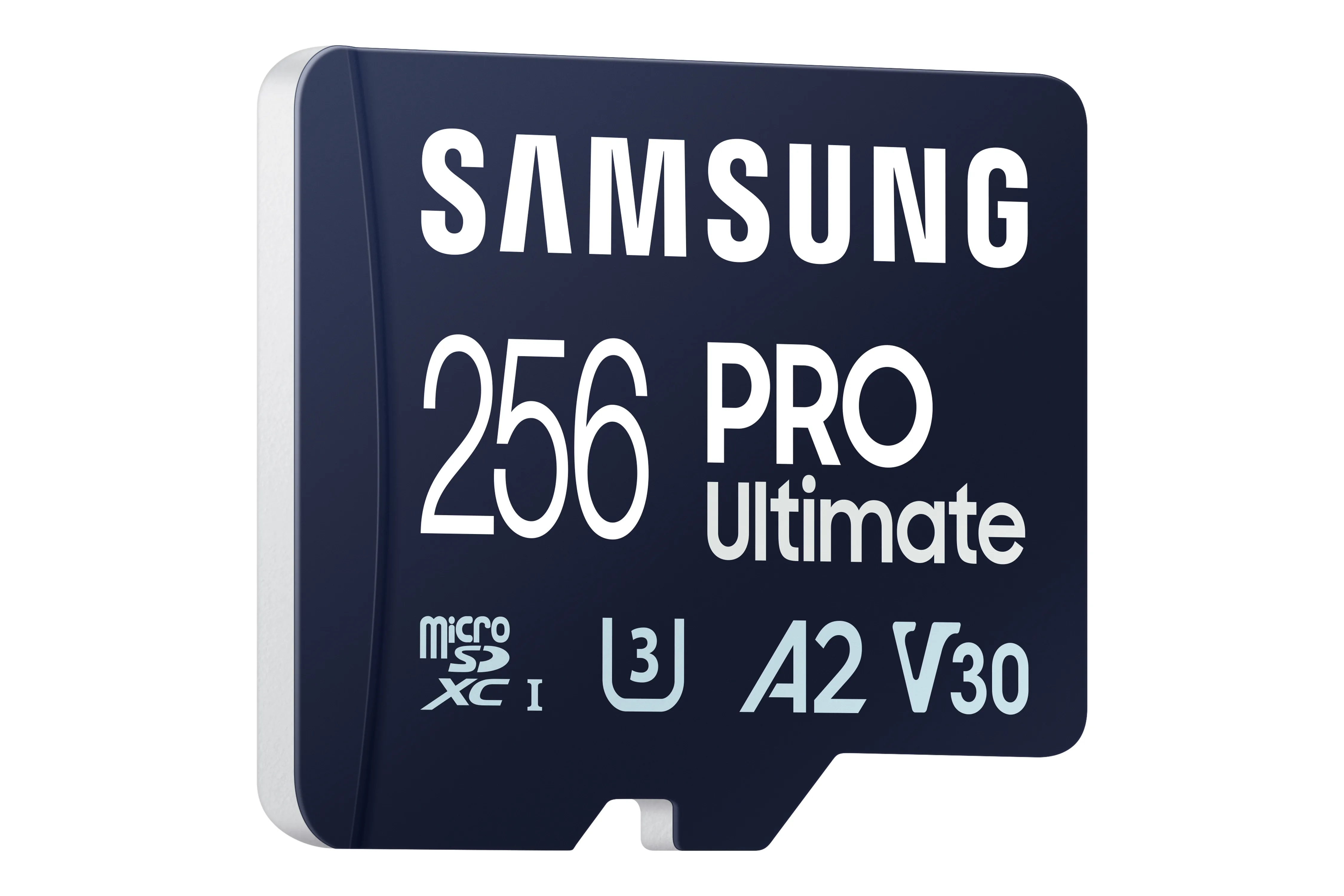 Samsung PRO Ultimate 256GB MicroSDXC UHS-I U3 V30 A2 card with SD adapter, Blue