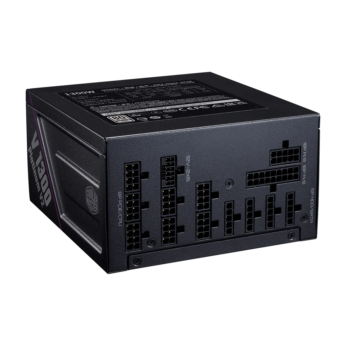 Cooler Master V Platinum 1300 V2 1300W -virtal&auml;hde, 80 Plus Platinum