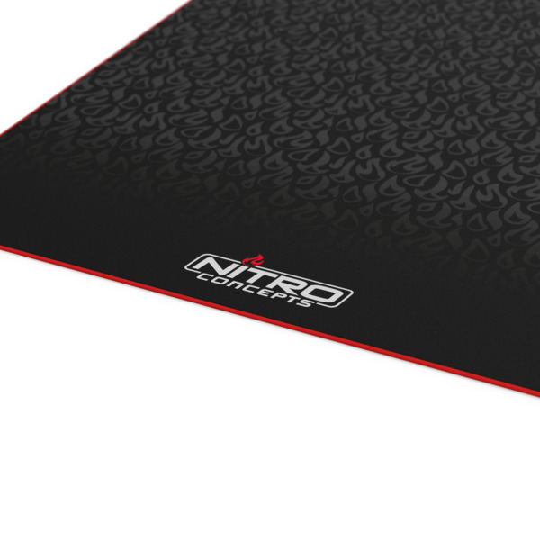 Nitro Concepts Sim-ajolattiamatto, musta, 150 x 75 cm