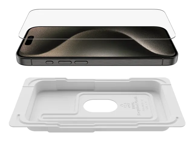 Belkin ScreenForce InvisiGlass Treated Screen iPhone 16 Pro Max - screen protector