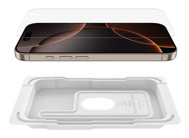 Belkin ScreenForce InvisiGlass Treated Screen iPhone 16 Pro - screen protector