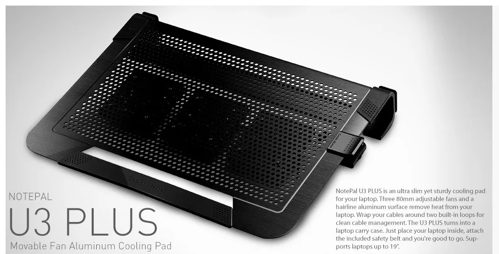 CM NOTEPAL U3 PLUS - COOLING PAD