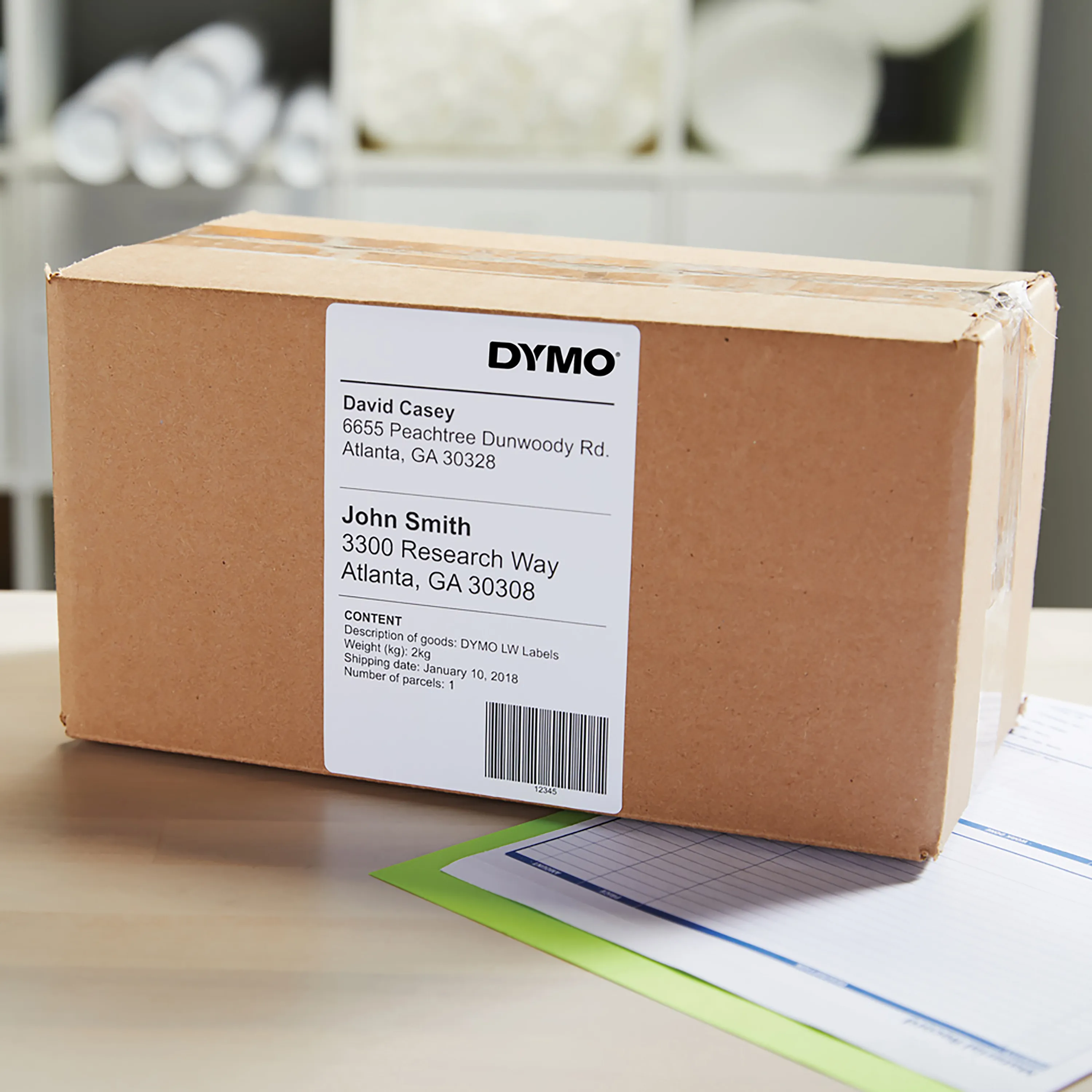 DYMO LabelWriter 4XL fraktetikett 104x159mm (UPS) 220 st