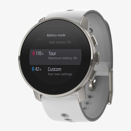 Suunto 9 Peak - Smart Watch, Birch White Titanium - Multitronic