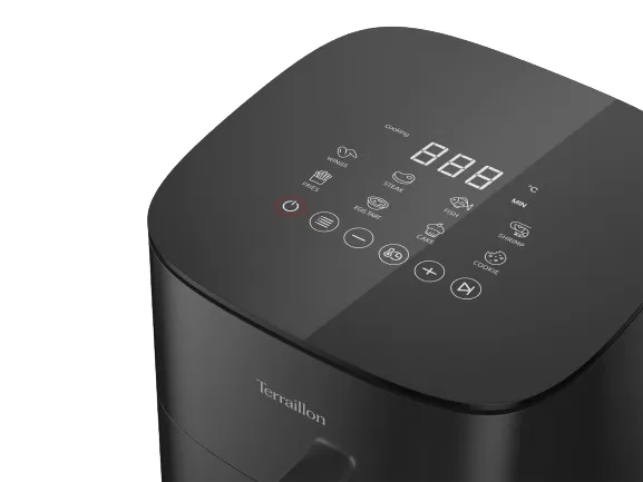 Terraillon Airfryer Cook & Fry TER15425, 5L, 1500W, air fryer, Black