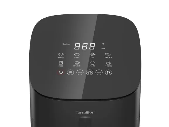 Terraillon Airfryer Cook &amp; Fry TER15425, 5L, 1500W, air fryer, Black