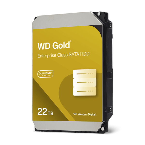 WD Gold 3.5" 22 Tt, 7200 RPM, 512 MB, 550 WRL, SATA III -kovalevy (yritysk&auml;ytt&ouml;&ouml;n)