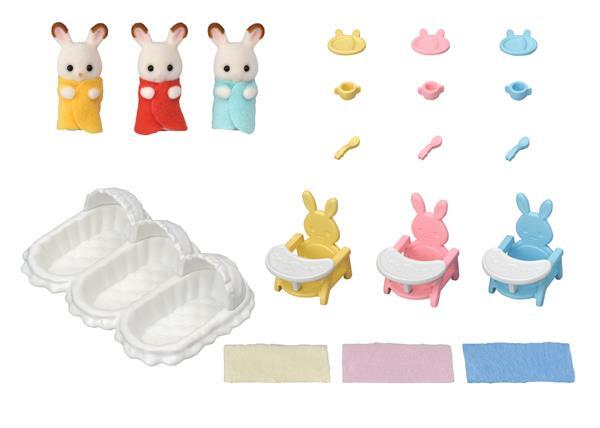 Sylvanian Families Triplets Care Set