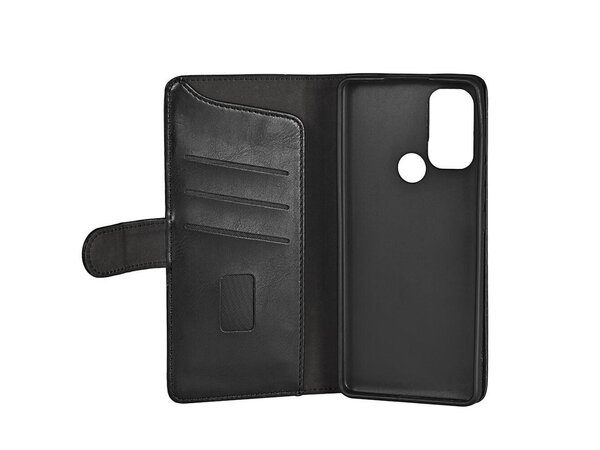 GEAR Wallet, Moto G60s - Wallet Case, Black