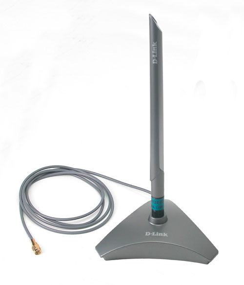 D-Link 5dBi ymp&auml;ris&auml;teilev&auml; 802.11b/g, RPSMA/RP-TNC