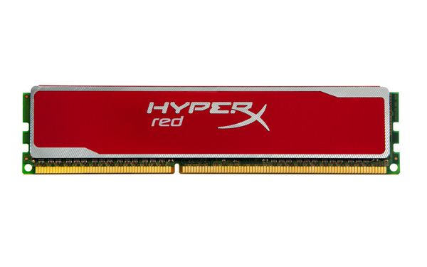 Kingston 4GB (1x4GB) HyperX, DDR3 1600MHz - punainen