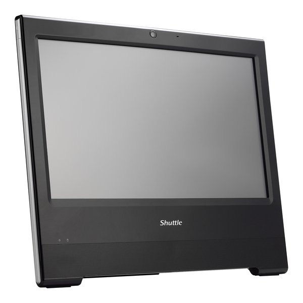 Shuttle X50 v6U3 Barebone AIO 15,6" touch, Intel i3 7100U, svart