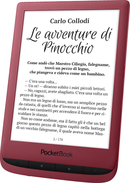 PocketBook Touch Lux 5 - Ruby Red