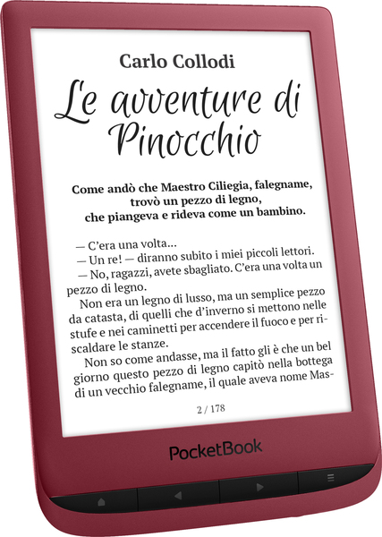 PocketBook Touch Lux 5 - Ruby Red