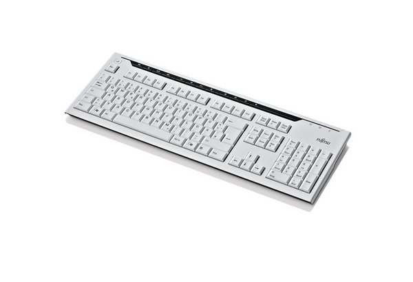 FUJITSU Tastatur KB520 USB marble grey (SE) (FI)