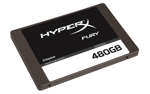 KINGSTON 480GB HyperX FURY SSD SATA3 6Gb/s 2.5in 7mm height w/Adapter