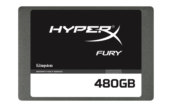 KINGSTON 480GB HyperX FURY SSD SATA3 6Gb/s 2.5in 7mm height w/Adapter