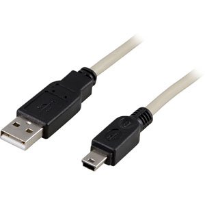 USB kaapeli A-MiniB u-u, 5m