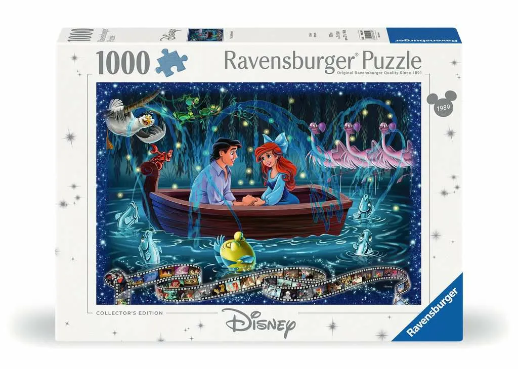 Ravensburger Disney Collector's Edition Ariel -palapeli, 1000 palaa