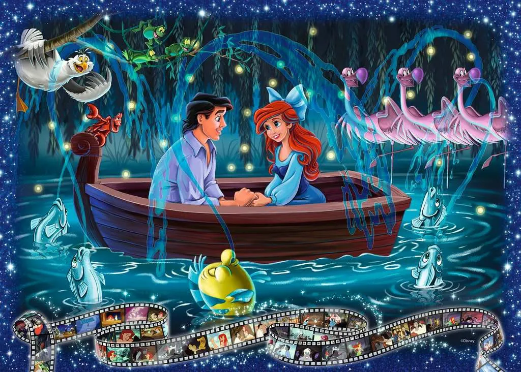 Ravensburger Disney Collector's Edition Ariel -palapeli, 1000 palaa