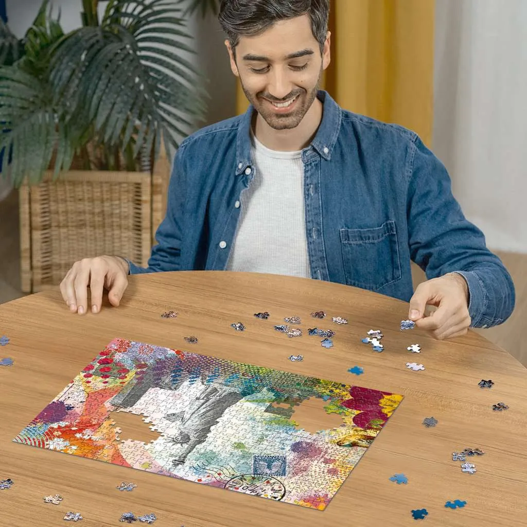 Ravensburger New York Postcard - pussel, 500 bitar