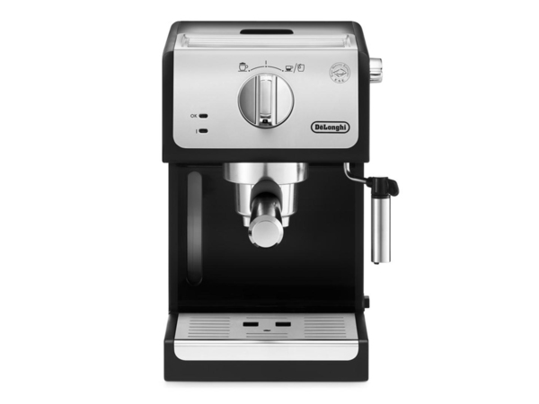 Delonghi ECP 35.31 -espressokeitin, Musta, Ruostumaton teräs