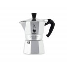 Bialetti Moka Express - espressomachine, silver, 1 cup