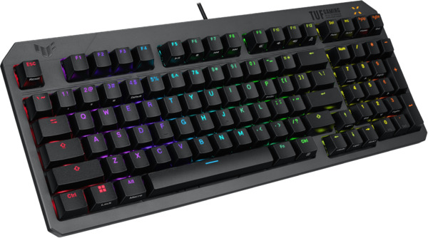 Asus TUF K3 Gen II, optical-mechanical RGB -kytkimet -pelinäppäimistö, musta Asus TUF K3 Gen II, optical-mechanical RGB -kytkimet -pelinäppäimistö, musta