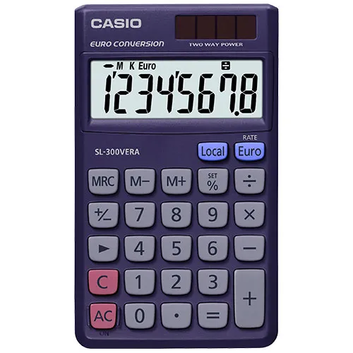 CASIO calculator SL-300VERA