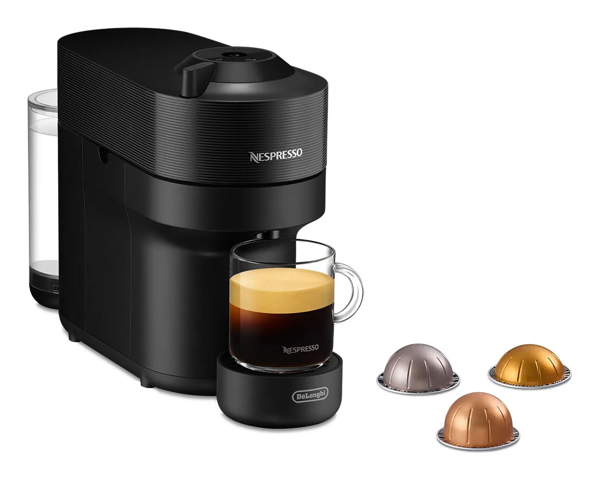 DeLonghi Kaffeemaschine Nespresso Vertuo Pop *schwarz*