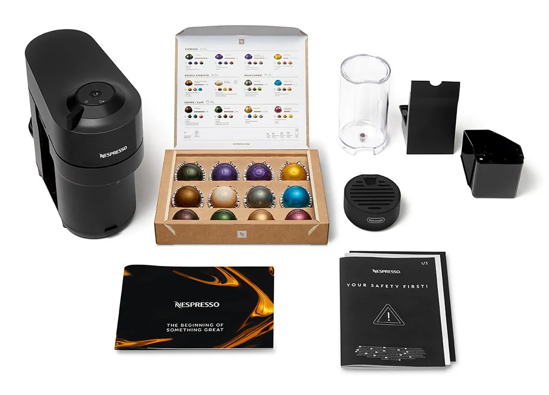 DeLonghi Kaffeemaschine Nespresso Vertuo Pop *schwarz*