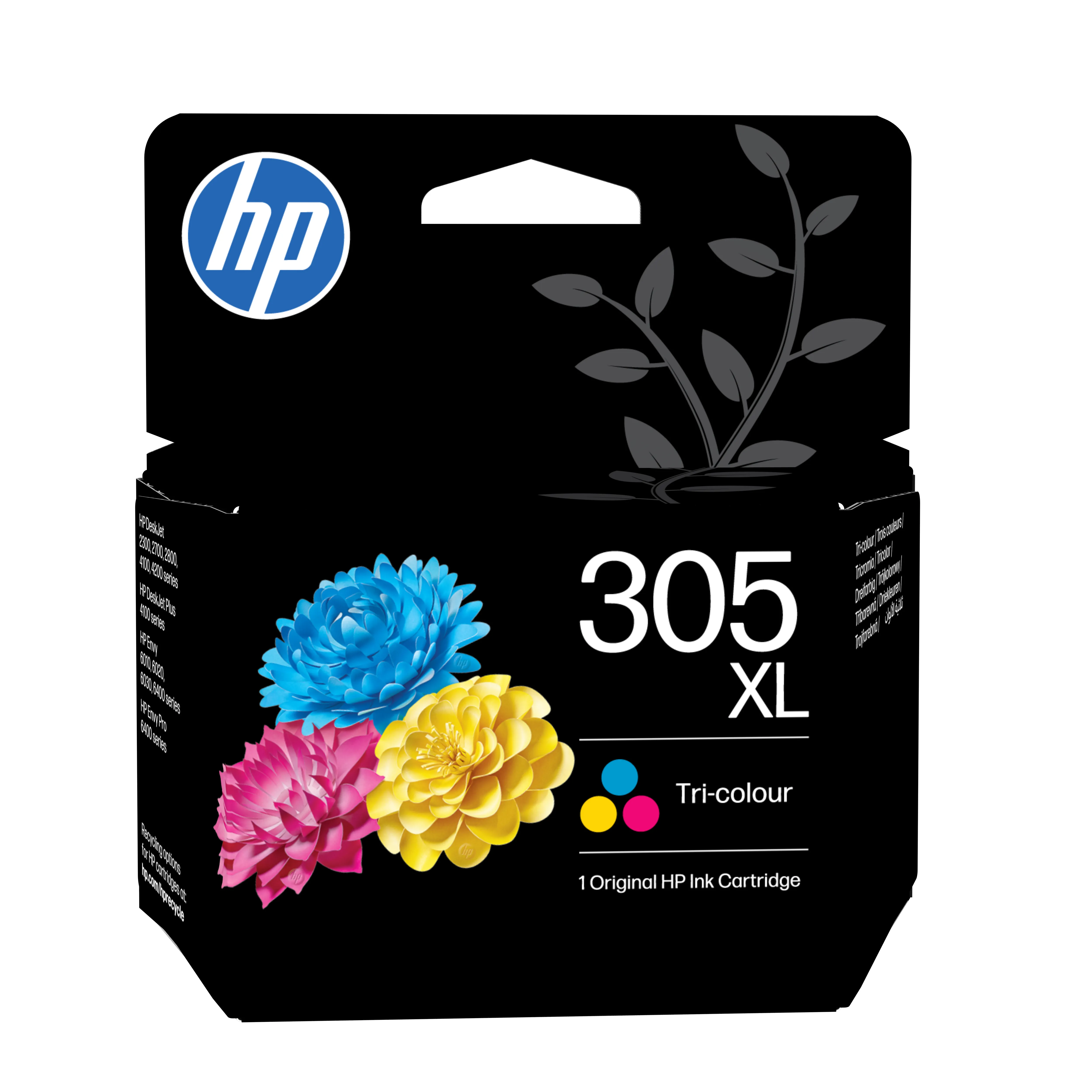 HP 305XL Ink cartridge, 5 ml, Cyan/Magenta/Yellow