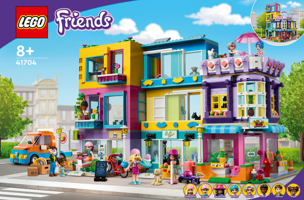 Lego Friends -P&auml;&auml;kadun rakennus 41704