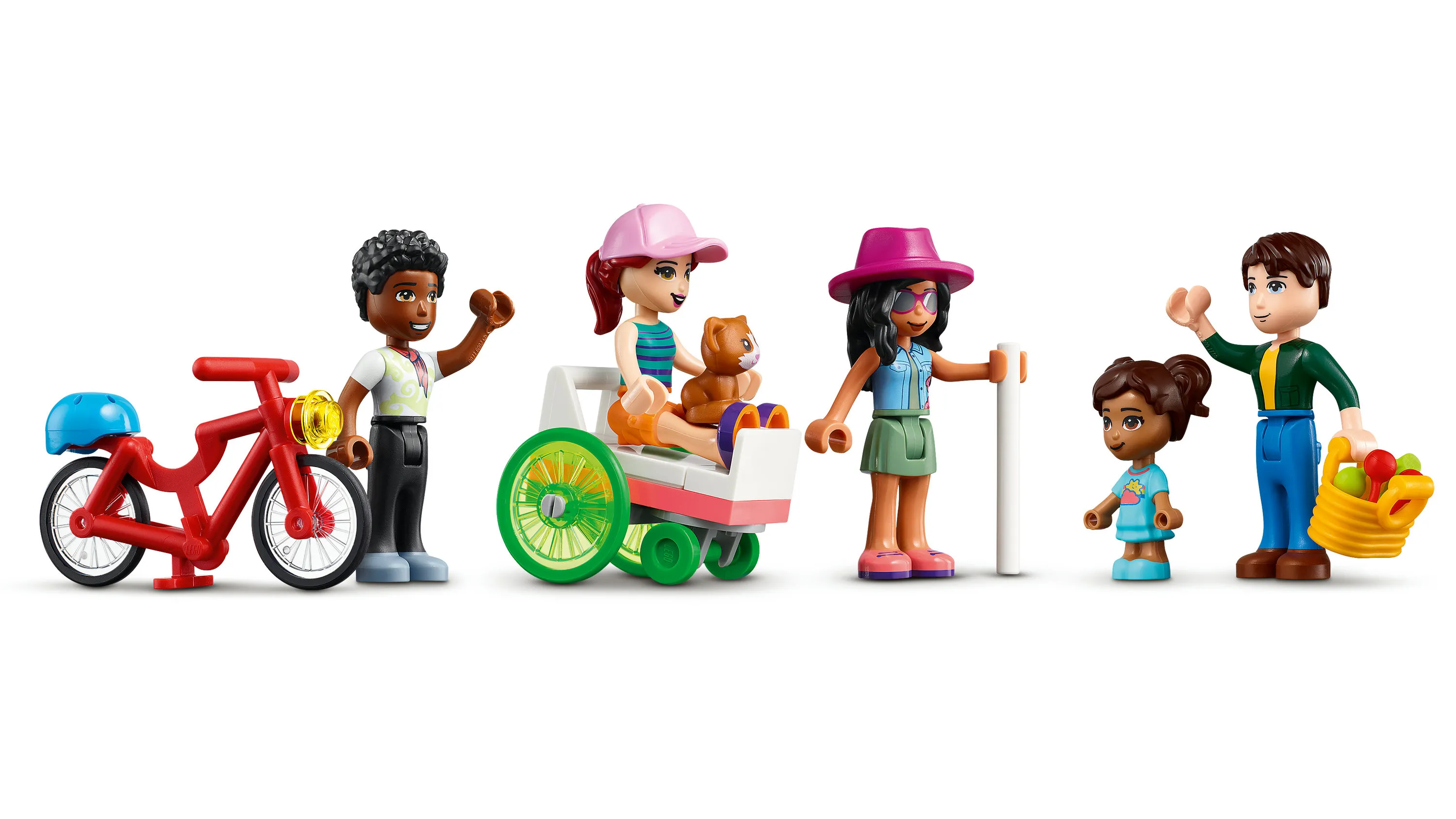 Lego Friends -P&auml;&auml;kadun rakennus 41704