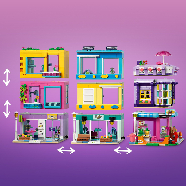 Lego Friends -P&auml;&auml;kadun rakennus 41704